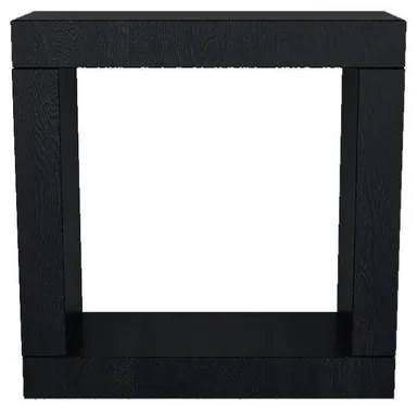 Arcqua Living Opbouwnis - 30x15x30cm - - greeploos - gemelamineerd spaanplaat - oak black NIS495477