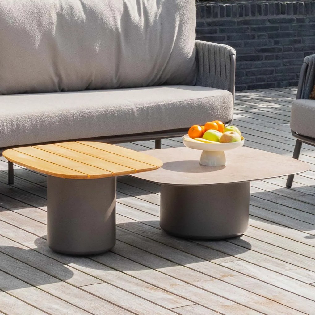 4 Seasons Demi loungetafels 50x60 cm en 70x80 cm - terre