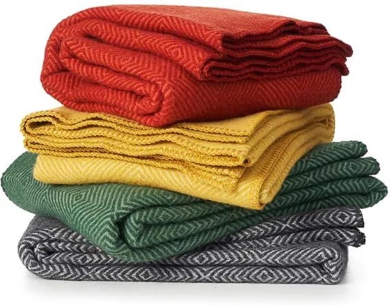 Klippan - Plaid Lamswol Nova - Groen