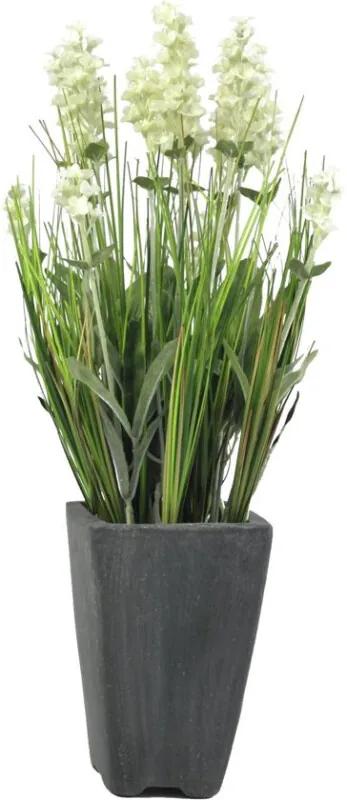 Kunstplant Lavendel - crÃ¨me - in pot - 45cm