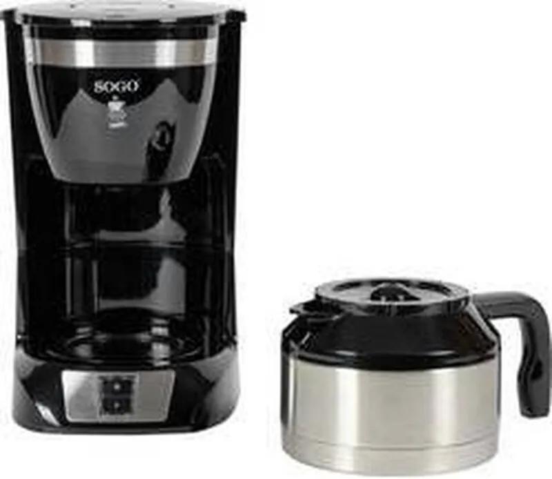 Drip Inox 10 Koffiezetapparaat Zwart Capaciteit koppen: 10 Glazen kan, Warmhoudfunctie