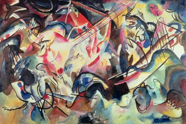 Kunstreproductie Composition No. 6 (1913), Wassily Kandinsky