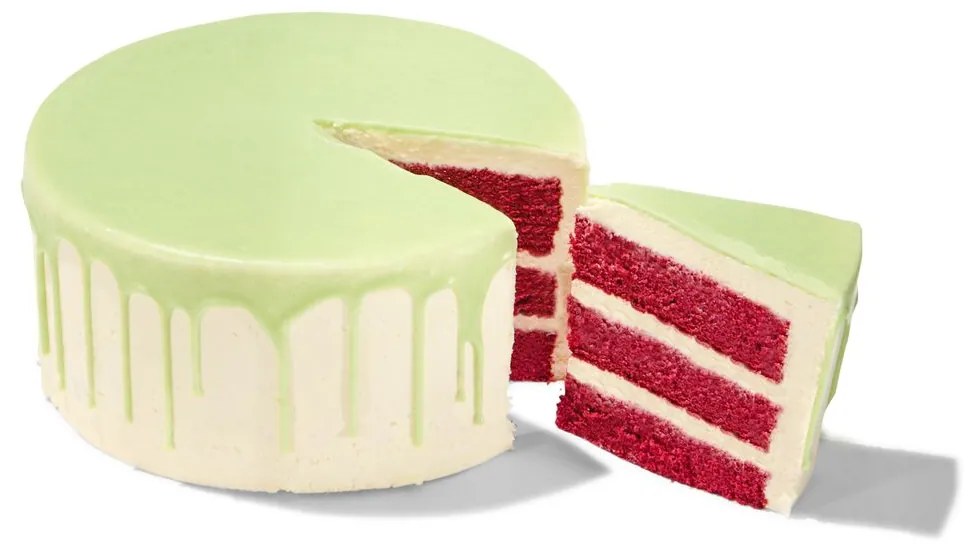 HEMA Dripcake Groen Red Velvet 16 P. (groen)