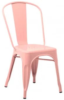 Set Van 2 Stapelbare Lix-stoelen Roze – Kwarts - Sklum