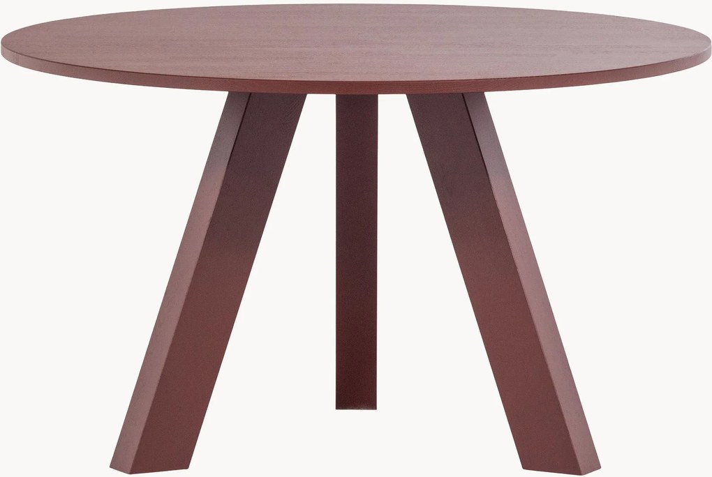 Ronde eettafel Rhonda van eikenhout