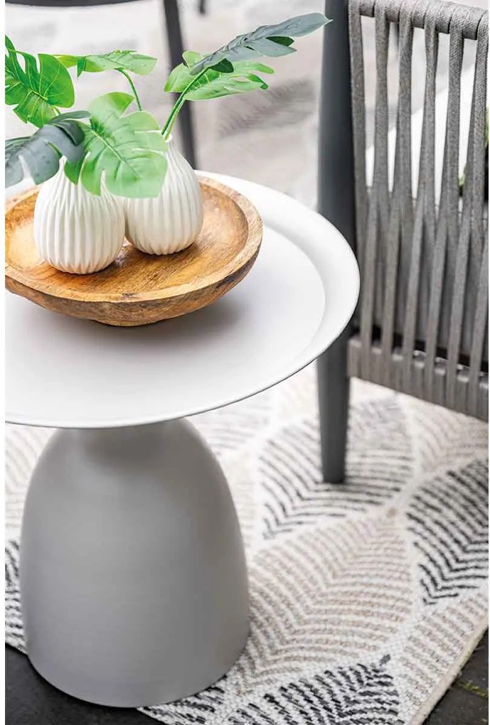 Garden Impressions Mati bijzettafel Ø50xH48 cm - taupe