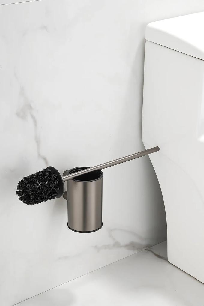 Saniclear Academy toiletborstel verouderd ijzer - gunmetal