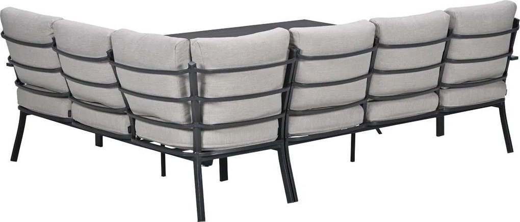 Garden Impressions Senja lounge dining set 3-delig rechts - sandstone