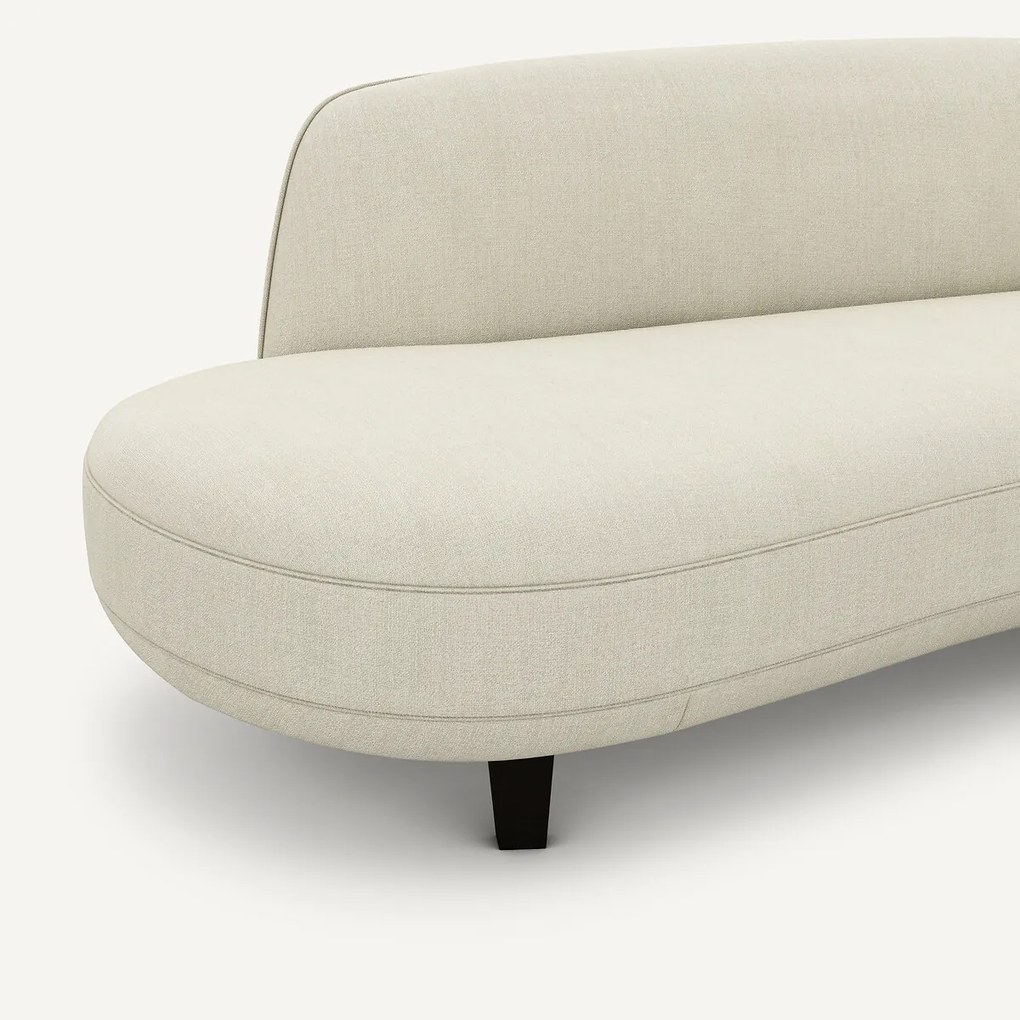 6-zits bank in chambray linnen, Rosebury, ontwerp Emmanuel Gallina