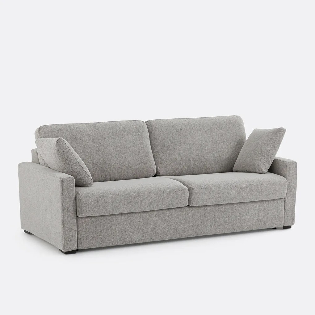 Slaapbank van gemêleerde structuurstof, Comfort Bultex®, Timor