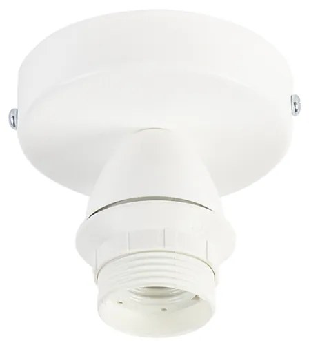 Moderne plafondlamp wit zonder kap - Combi