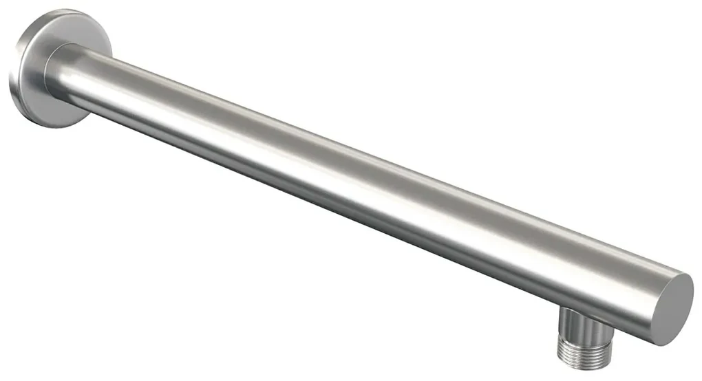 Brauer Brushed Edition thermostatische inbouw regendouche met staafhanddouche, rechte muurarm en hoofddouche 30cm set 50 RVS geborsteld PVD