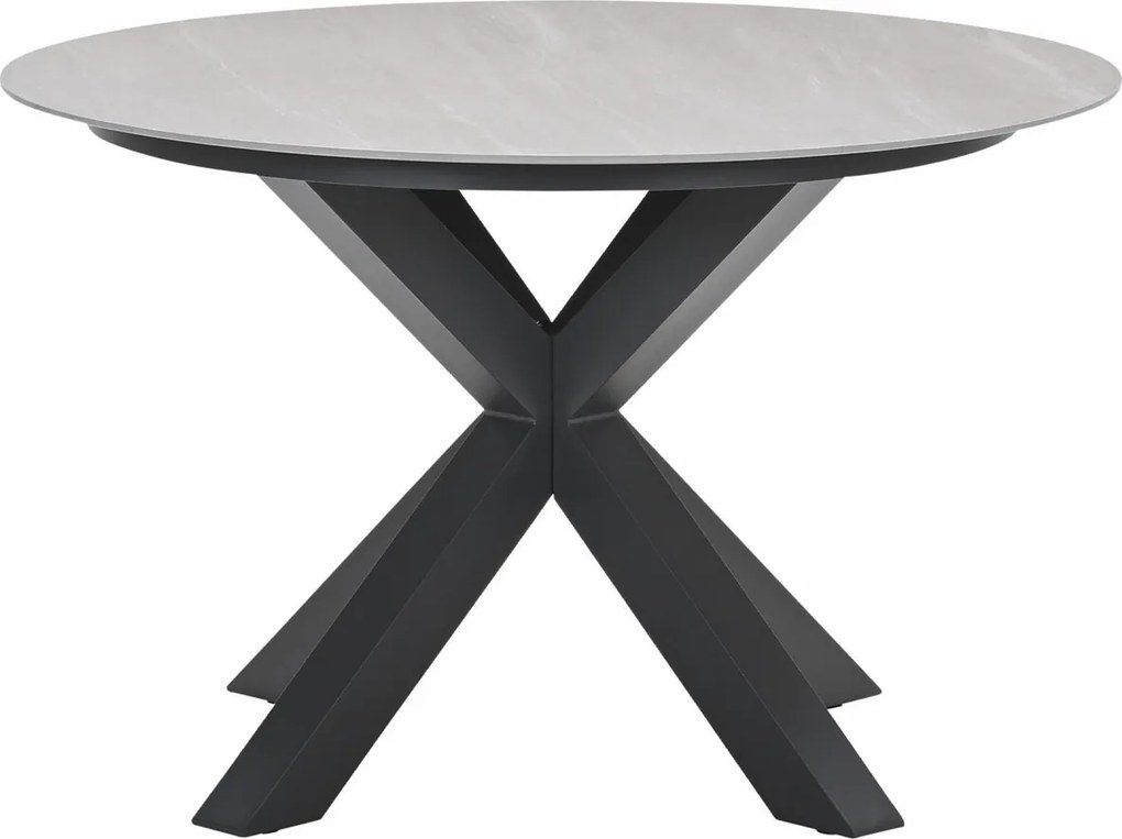 Garden Impressions Duuk tuintafel rond 120 cm - Napoli sand