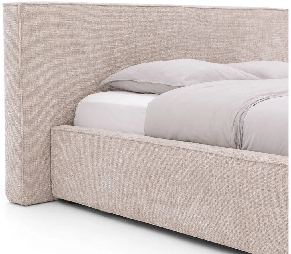 Goossens Gestoffeerd Bedframe Trentino, 140 x 200 cm