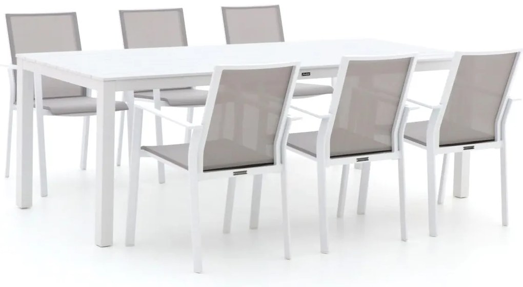 Bernstein Amberg/Menzano 220cm dining tuinset 7-delig stapelbaar