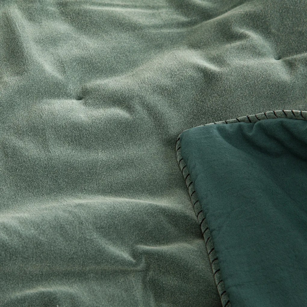 Dekbed in gewassen katoenfluweel, Parma