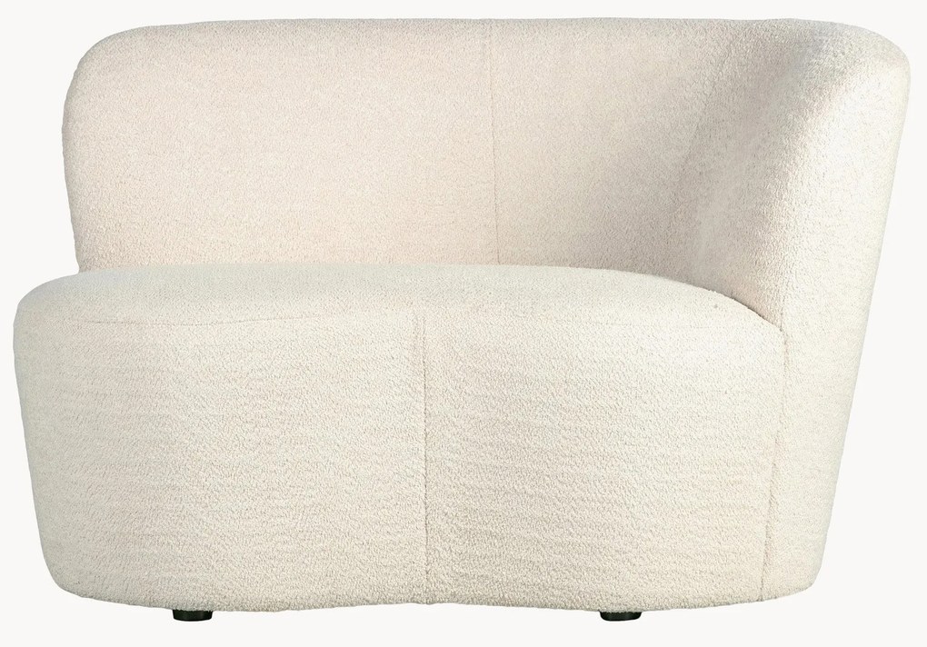Grote bouclé fauteuil Sibylla