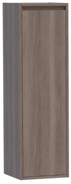Saniclass Nexxt Badkamerkast - 120x35x35cm - 1 greep - loze rechtsdraaiende deur - MFC - legno viola 7616R