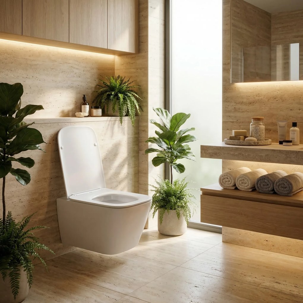 Hangende toilet Rea Julio Rimless