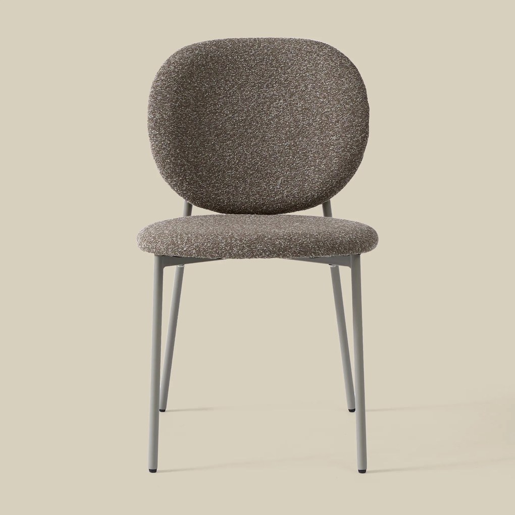 Moderne Stoelen Stapelbaar Bruin
