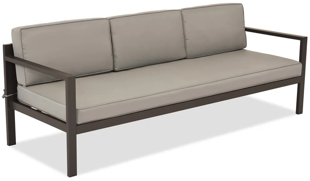 Porto Apetito Comfort 3 tuinset met bank bruin Garden Point