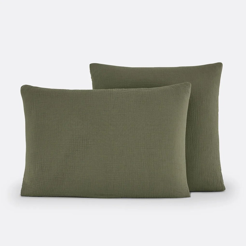 Kussenhoes, katoen gaas/gewassen katoen, KUMCO