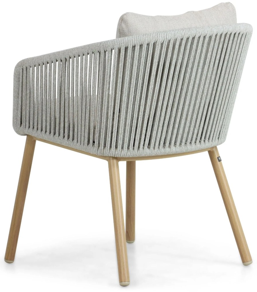 Tuinstoel Aluminium/rope Grijs-antraciet Lifestyle Garden Furniture Bloom