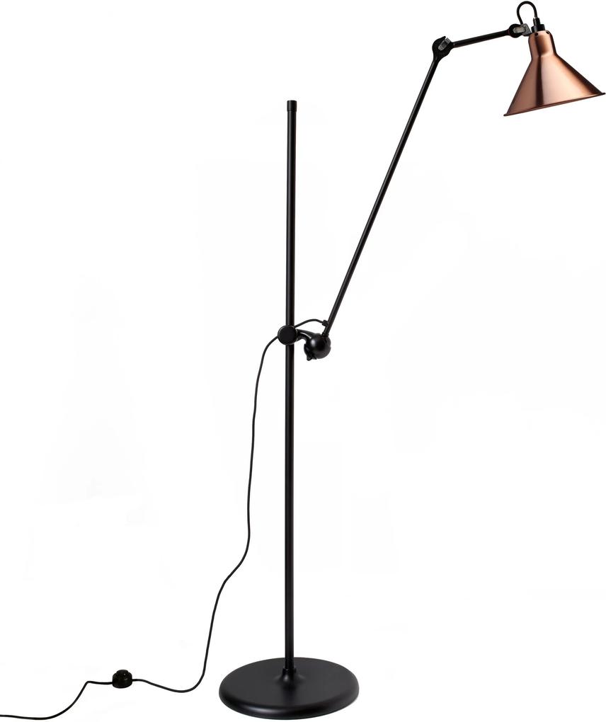 DCW éditions Lampe Gras N215 L vloerlamp koper