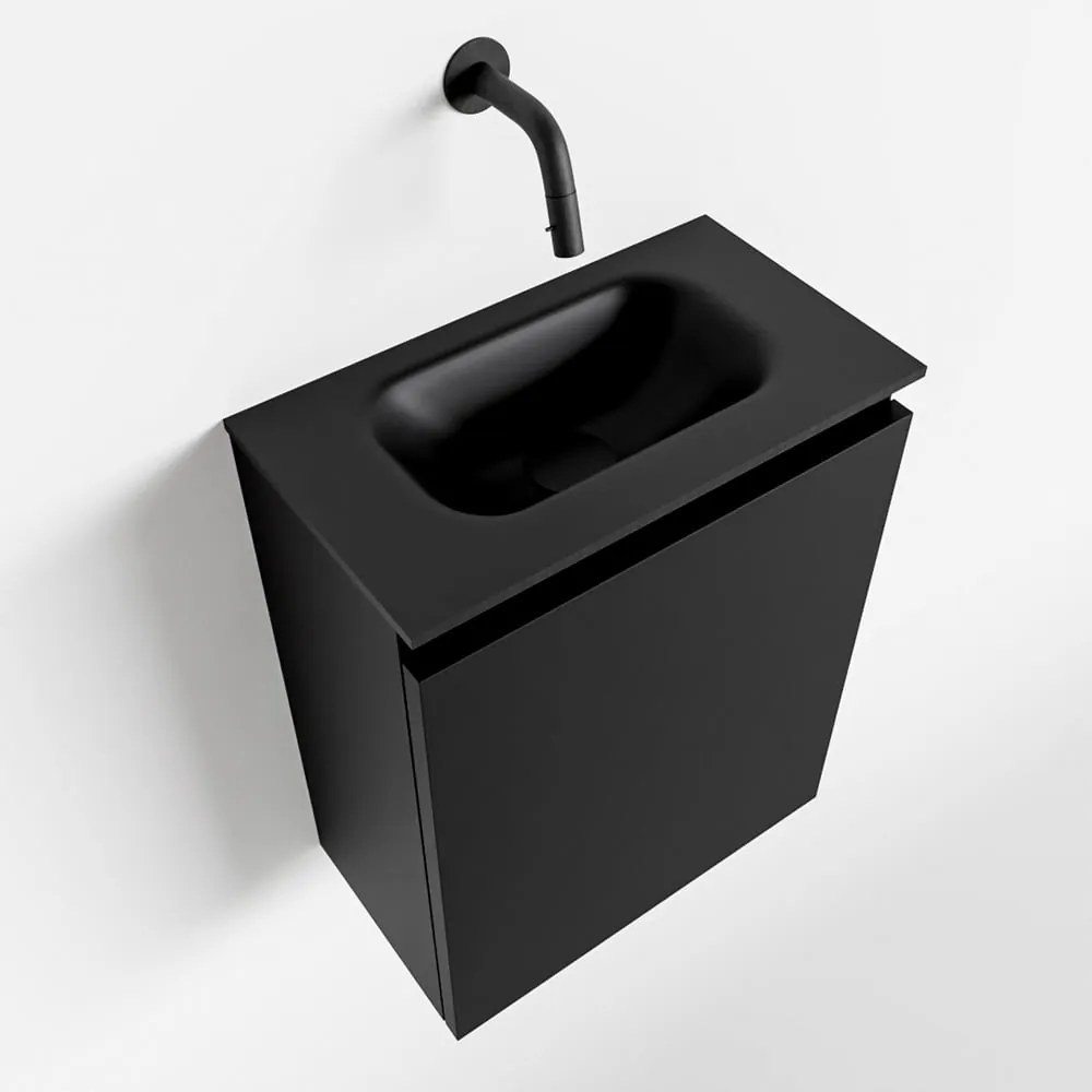 Mondiaz Ture 40cm toiletmeubel urban met wastafel urban midden geen kraangat