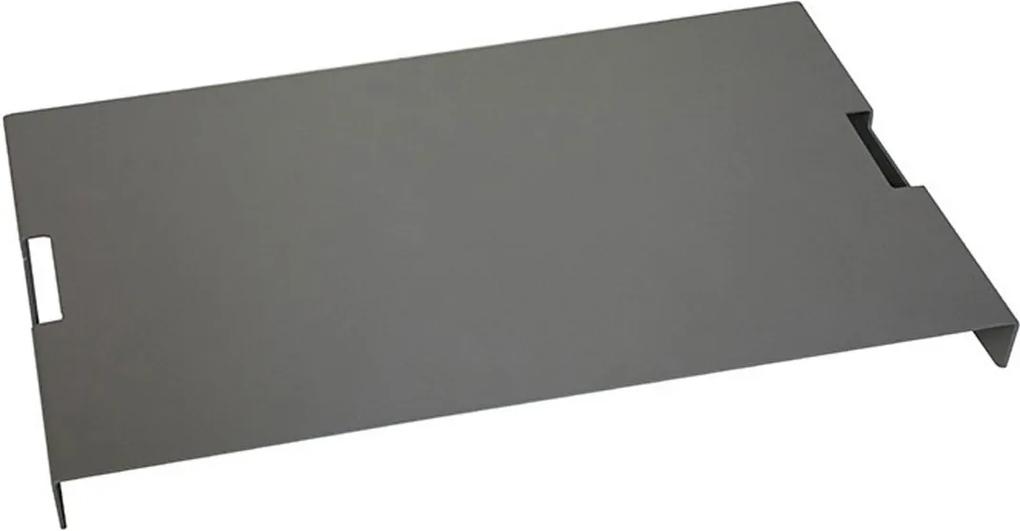 Garden Impressions Aluminium dienblad 50x75 - donker grijs