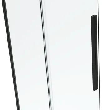 van Rijn ST06 softclose douchedeur met helder glas matzwart 120x200cm
