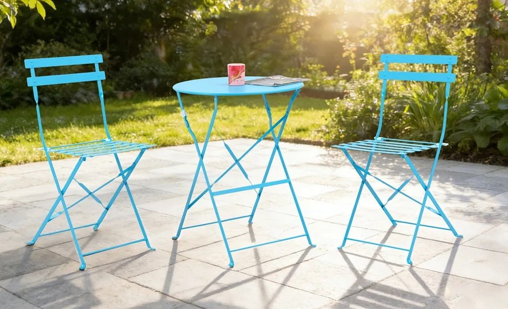 Corsica Garden Point terrasmeubelset blauw