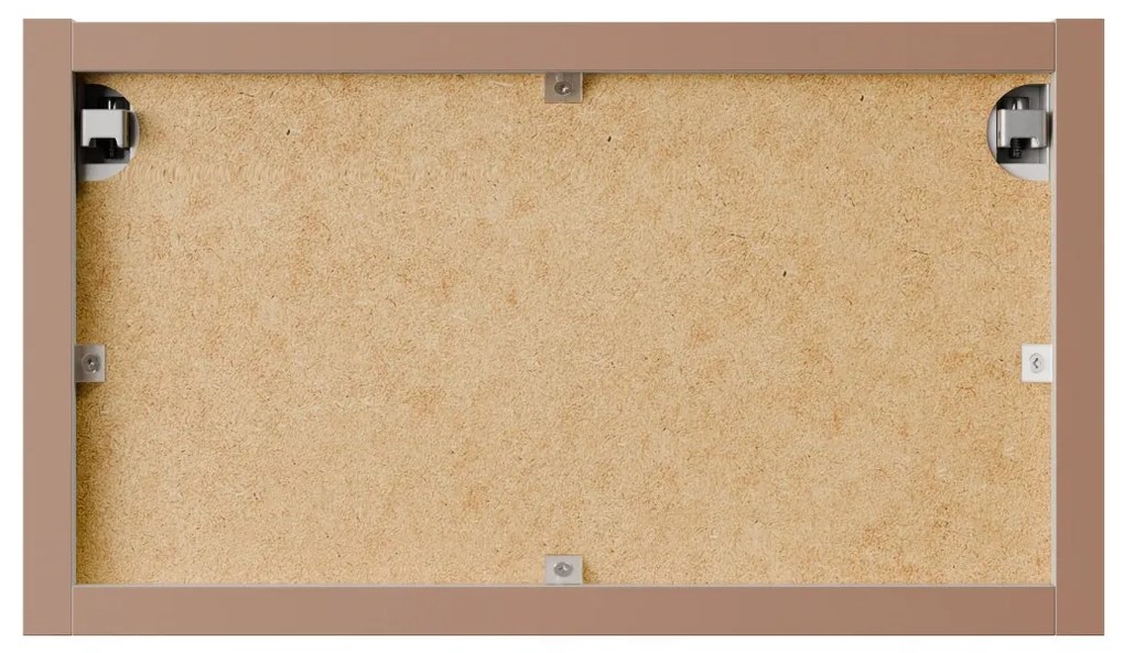 Comad Cashmere half hoge open kast 35x20cm taupe