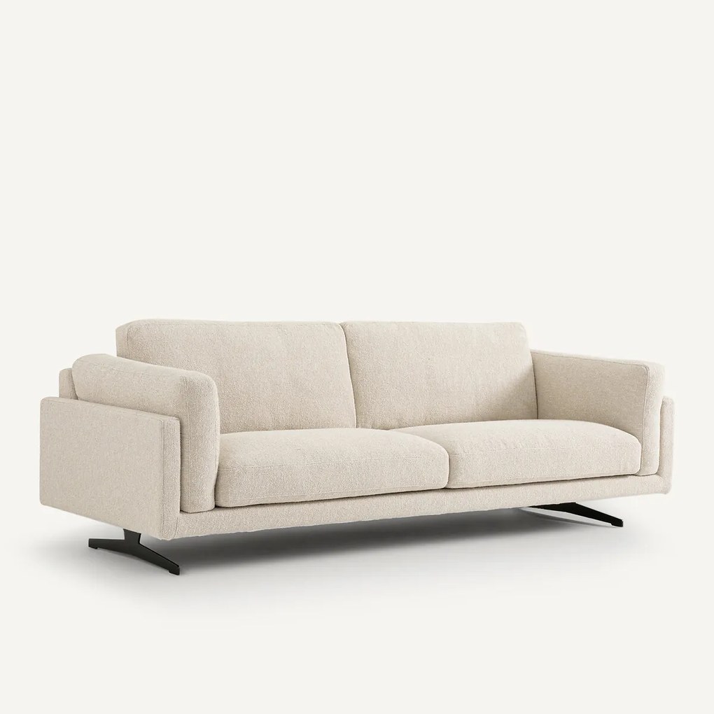 3- of 4-zits bank, in bouclé, César