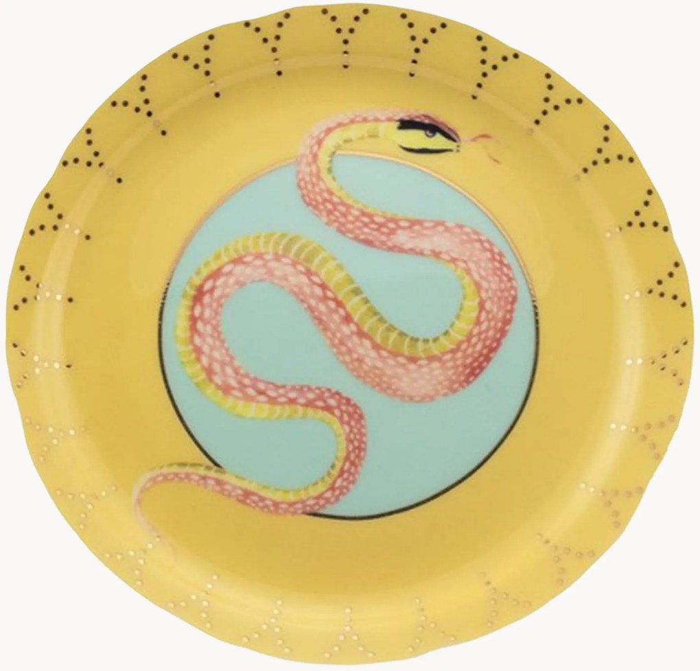 Dessertbord Snakey van Fine Bone China