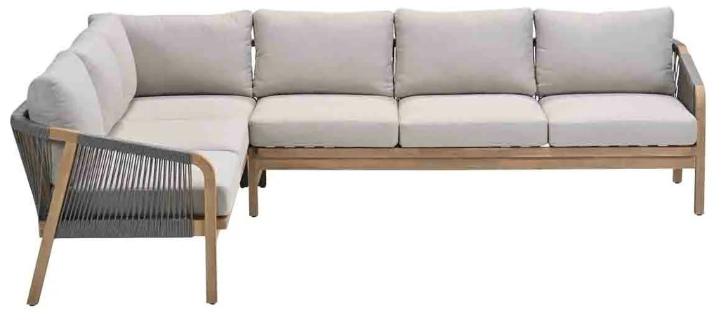 Garden Impressions Alora lounge dining set 2-delig links - grey sand