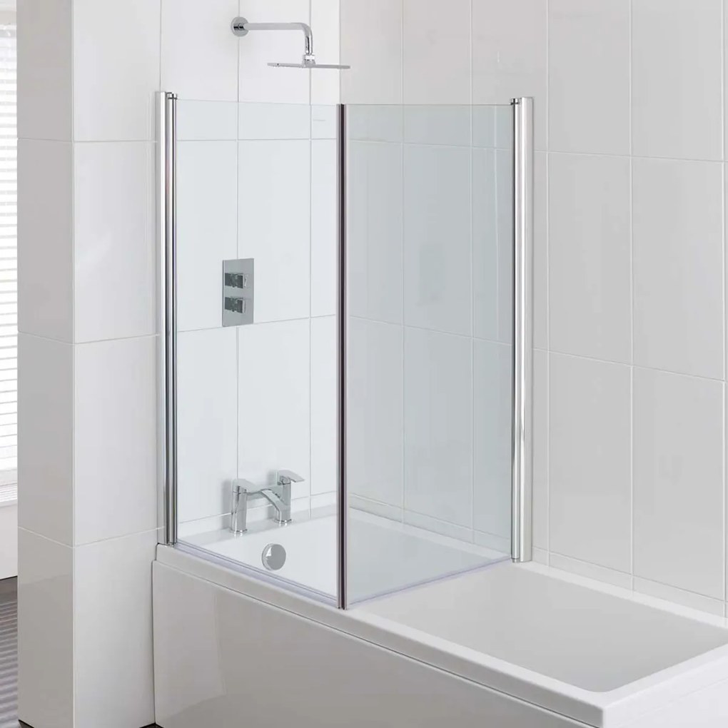Eastbrook Type 1 badwand zijwand 70x140cm chroom