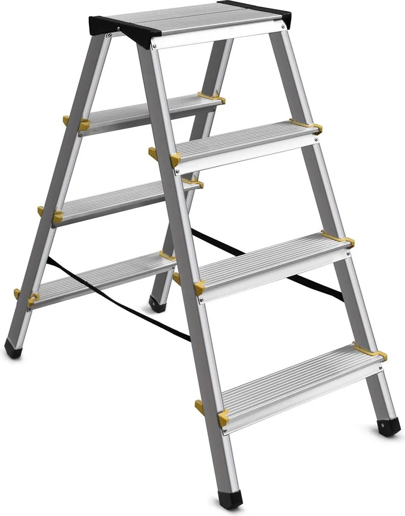 Escalo steppy aluminium - Aluminium huishoudtrapje - H81cm