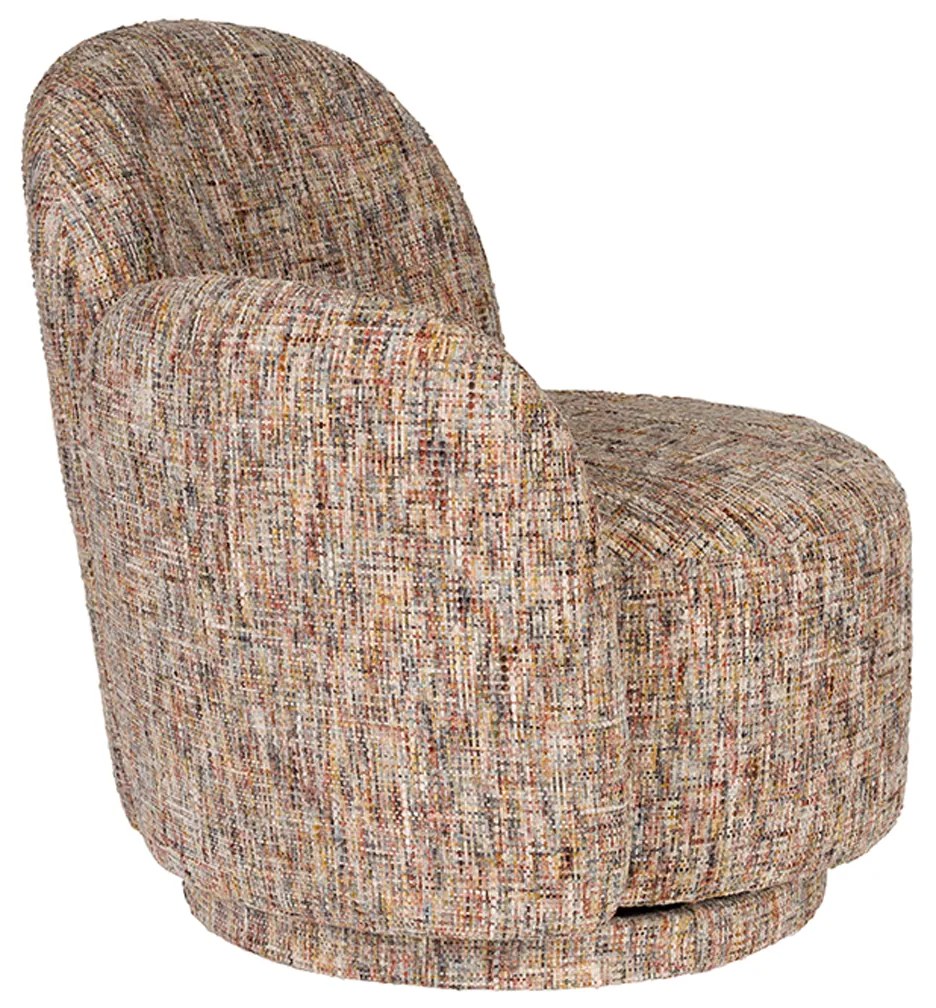Dutchbone Rose Draaibare Fauteuil Beige