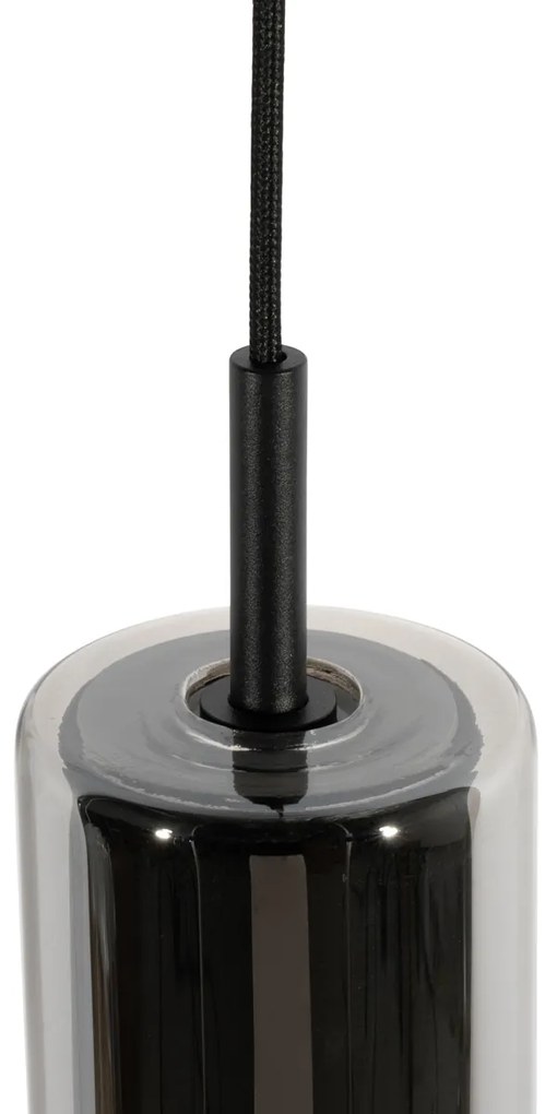 Moderne hanglamp zwart voor railsysteem 1-fase - Iconic Lloyd Modern GU10 Binnenverlichting Lamp