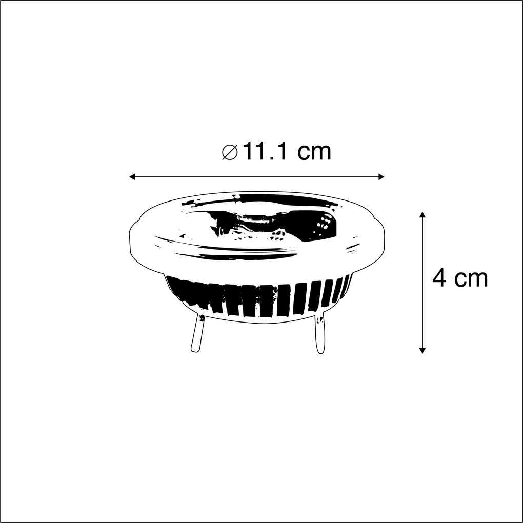 G53 dimbare AR111 LED reflectorlamp 12W 600 lm 2700K