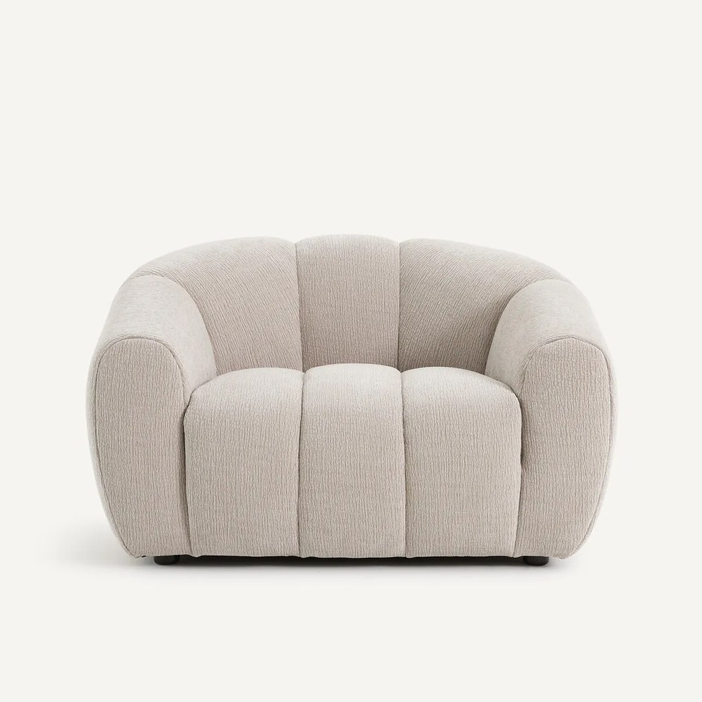 Fauteuil in crêpe stof, Tylan