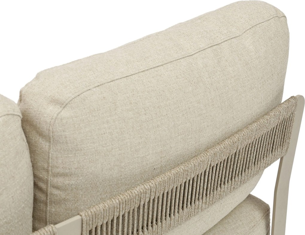 Coco Almara Hoekset Organisch Rope Zand/Beige 2-delig