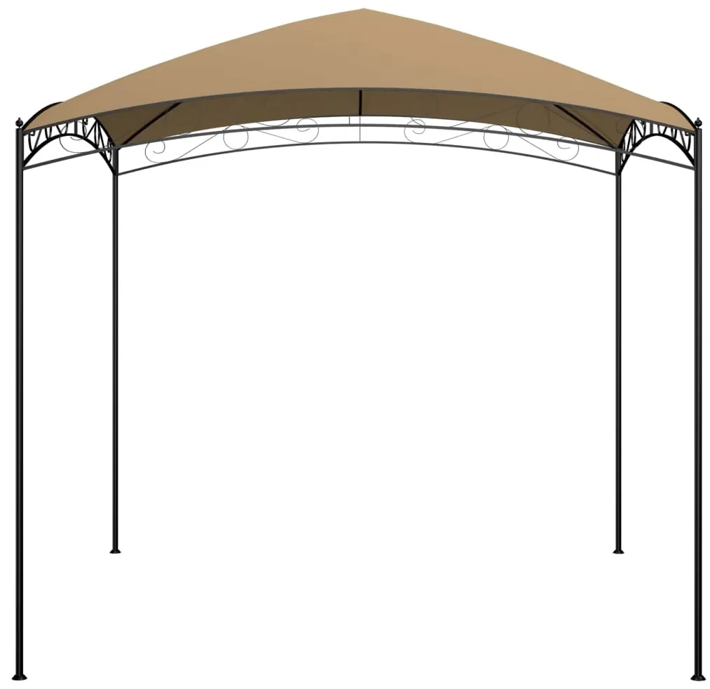 vidaXL Prieel 180 g/m² 3x3x2,65 m taupe