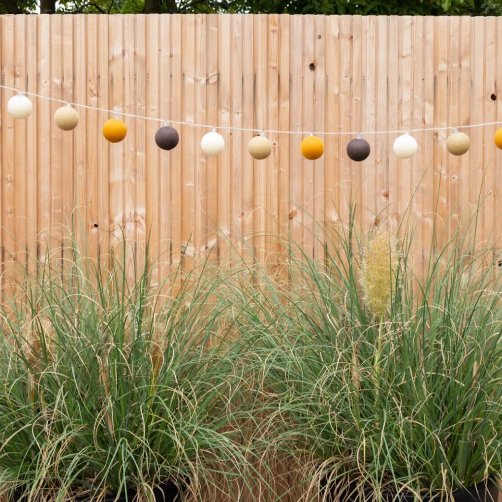 Cotton Ball Lights Outdoor lichtslinger - Starter Kit - Sol