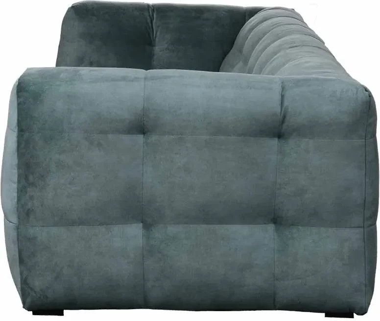 3-zits bank Sfär | velours Adore Niagara blauw 158 | 2,32 mtr breed