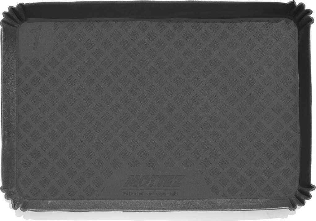 Mottez koffer tapijt - 60-75x95-110x0,5cm