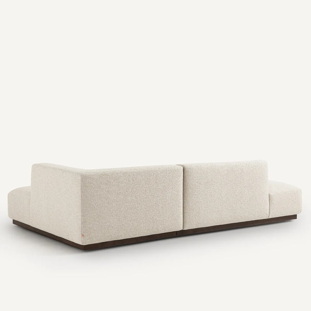 Rechtse hoekbank XL bouclé stof, Jacopo