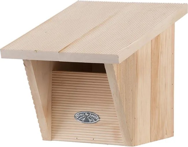 Esschert Design kast voor roodborstjes - Ook geschikt voor roodstaart en grauwe vliegenvanger