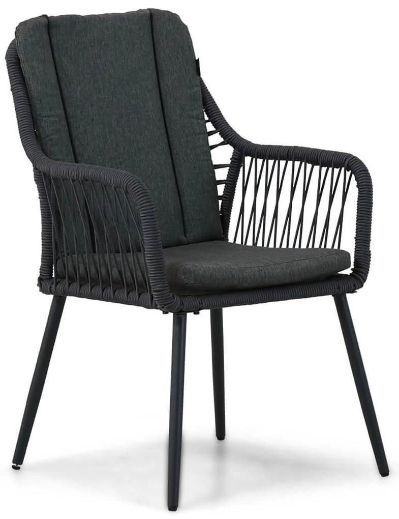 Tuinstoel Rope Grijs-antraciet Domani Furniture Jachin